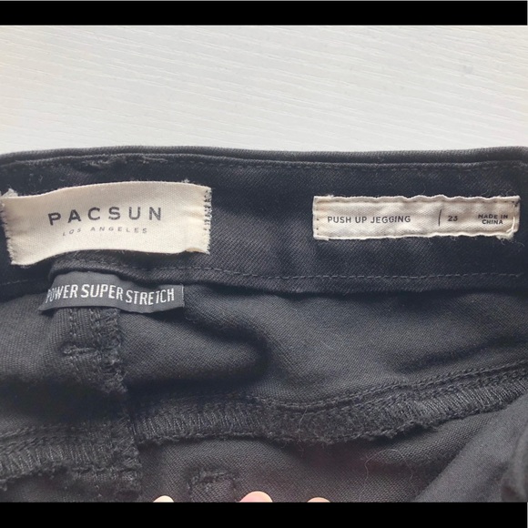 Pacsun Black Jeggings - Picture 2 of 4